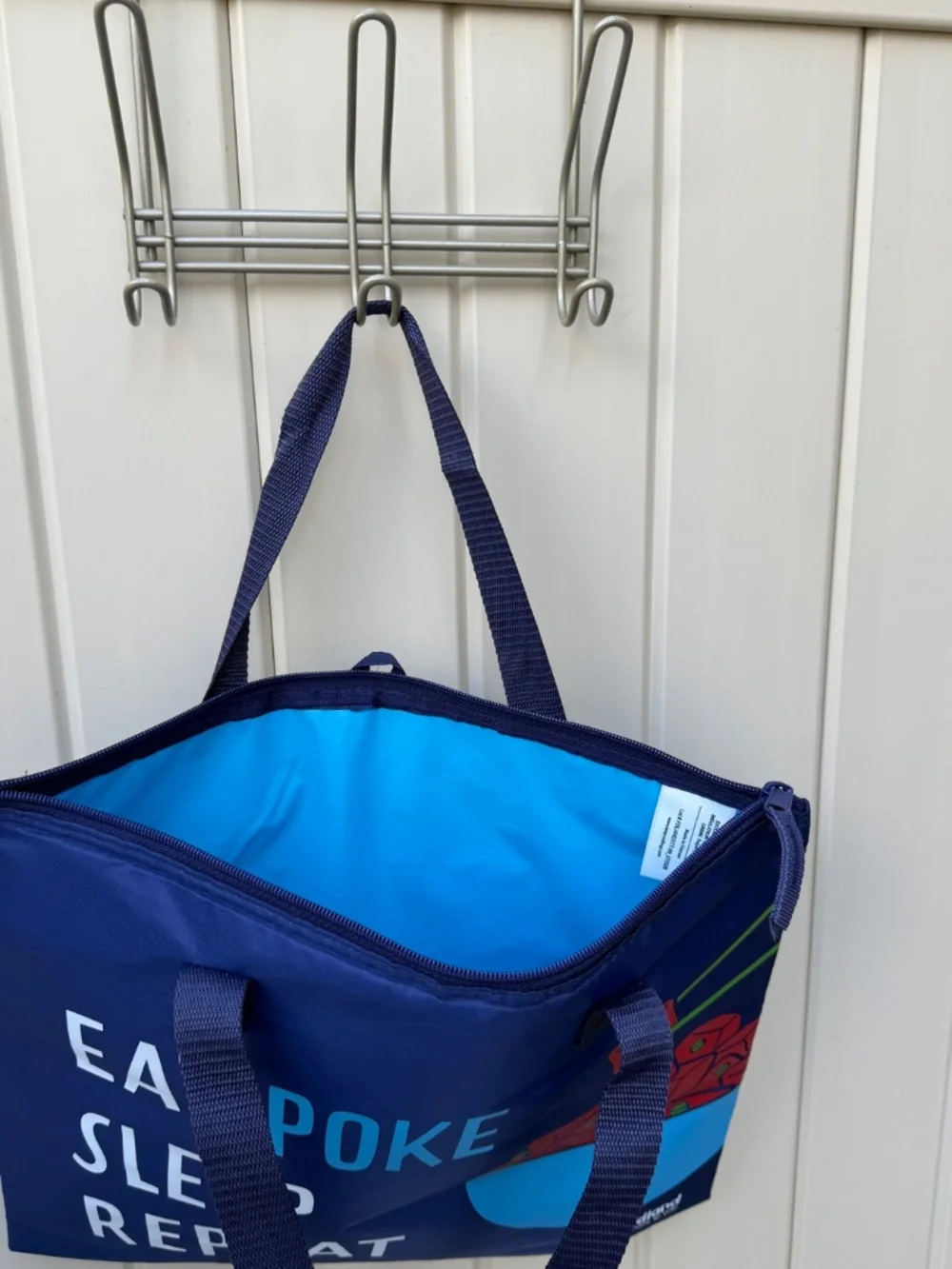 💥 NWT Foodland Hawaii Exclusive Insulated Poke Bowl Cooler Beach Tote Bag
